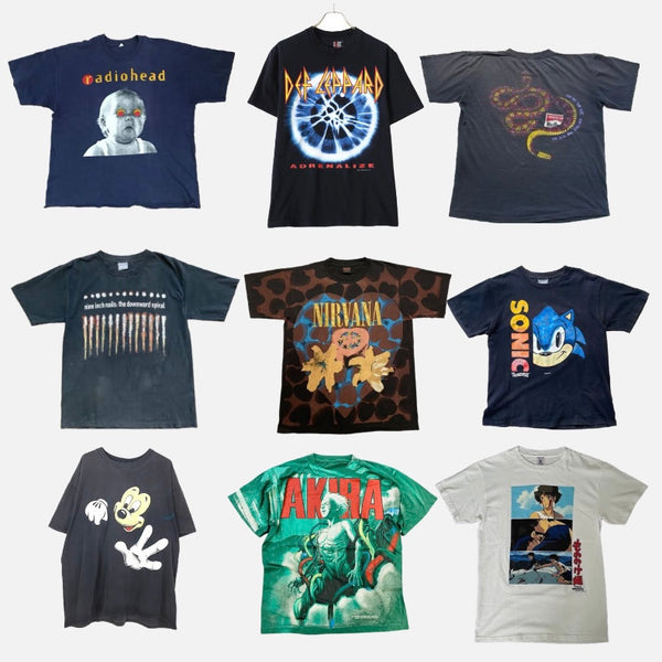 【古着】Vintage Teeの歴史や人気の秘密