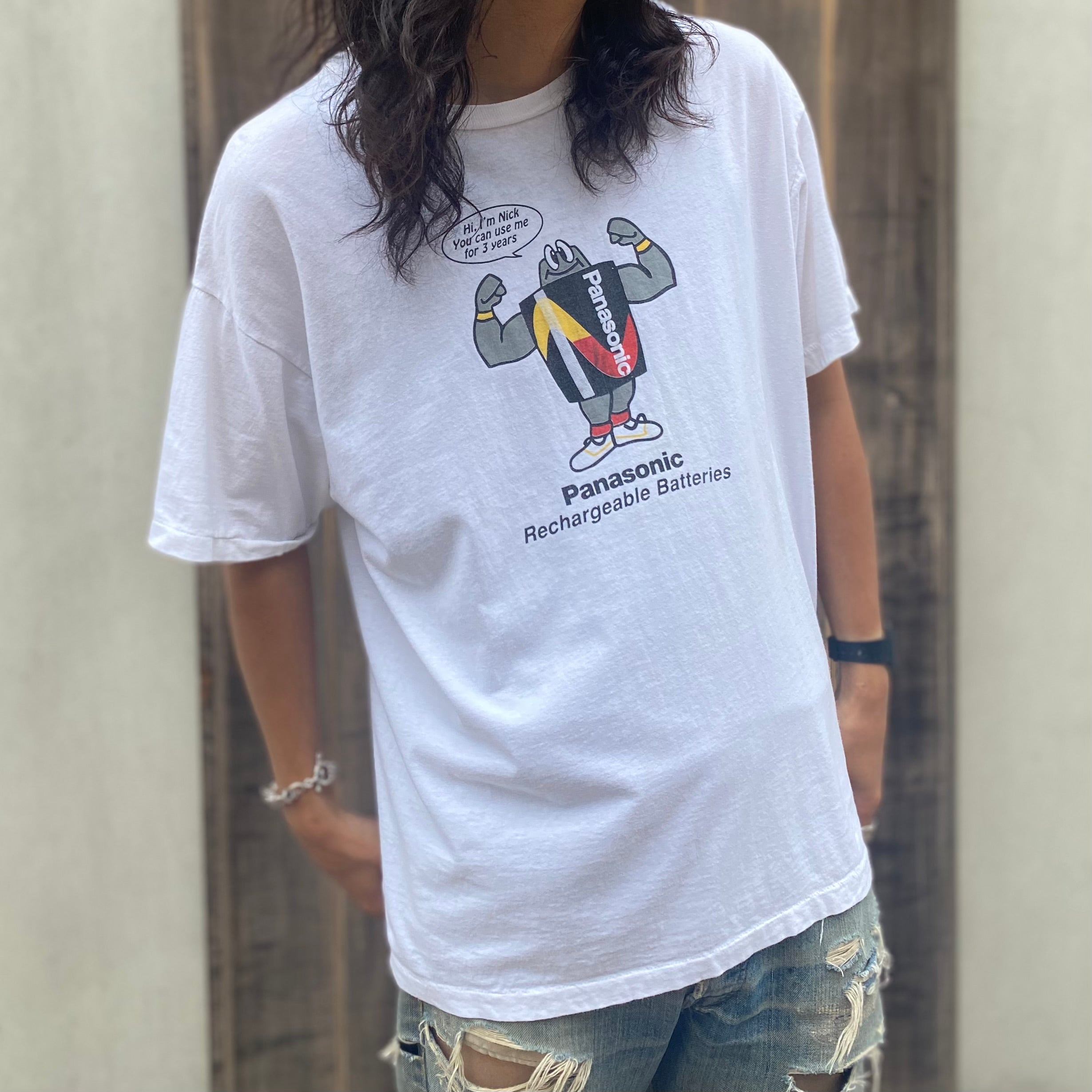 00s Panasonic パナソニック 企業 Tシャツ 00s Panasonic パナソニック 企業 Tシャツ