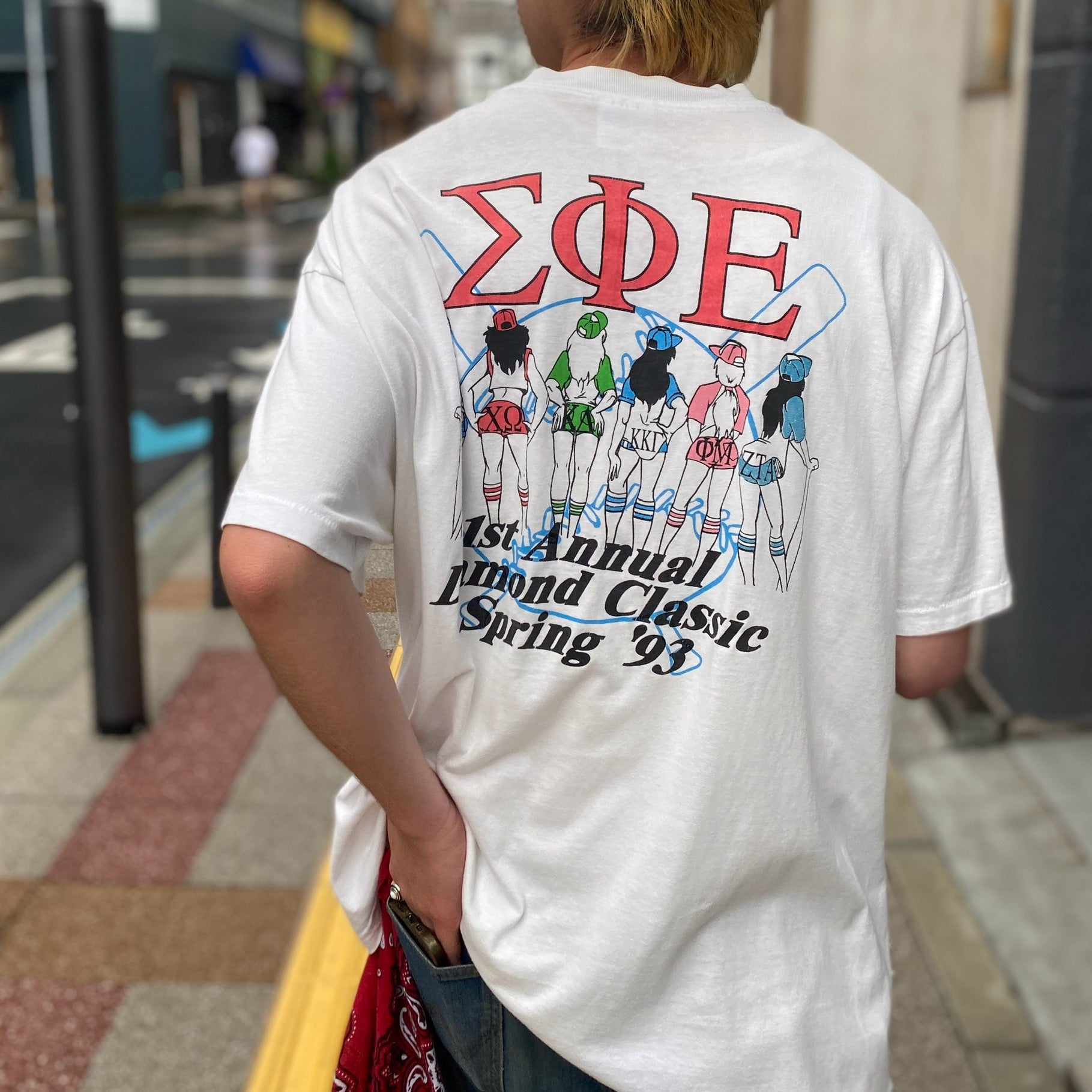 PUFFY 90s ビンテージ　Tシャツ ヘインズ Hanes(ヘインズ) / パフィー/90s/Tシャツ/半袖/M/コットン/NVY