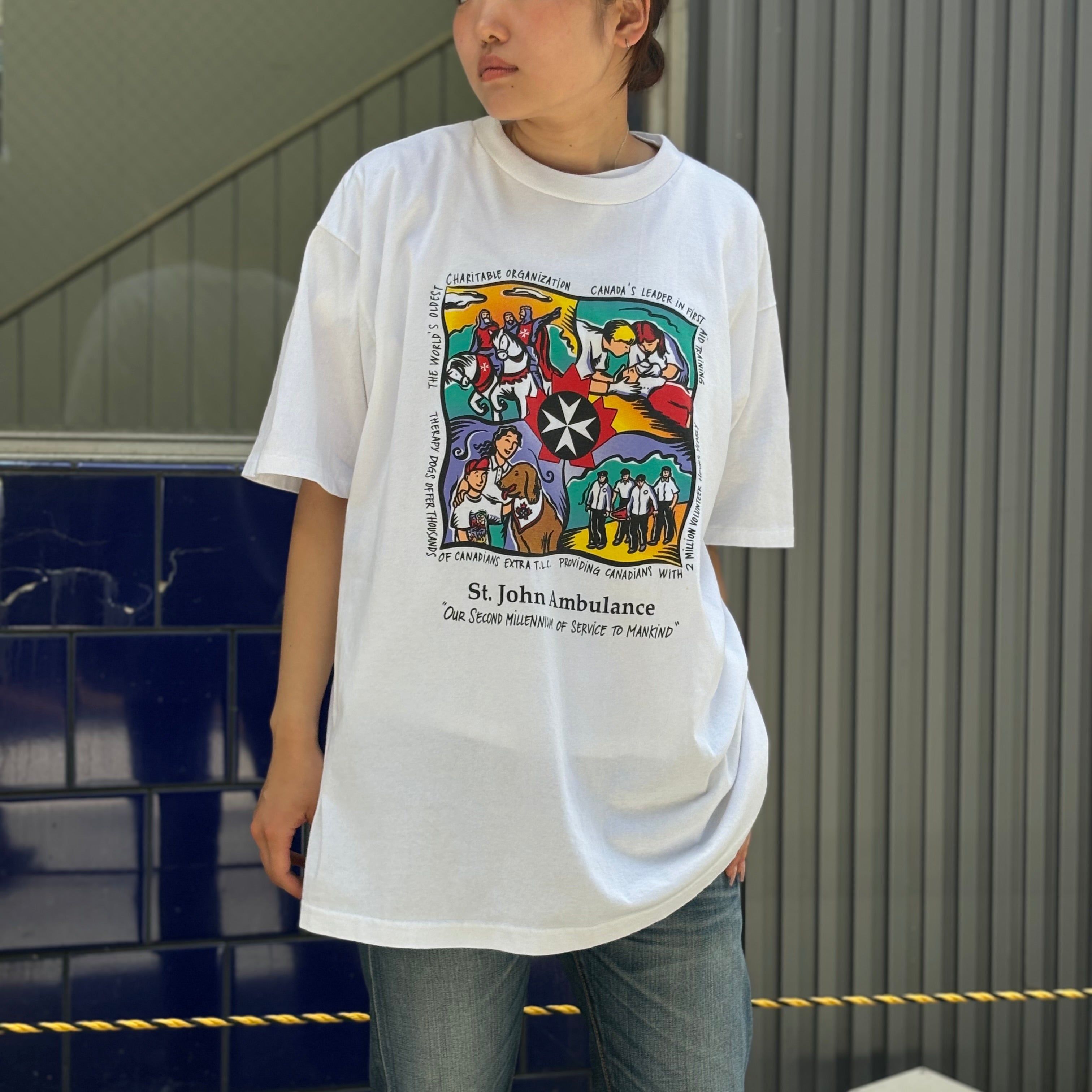 【古着Tシャツ】グッドレギュラー 90s HUMEUR DESIGN 