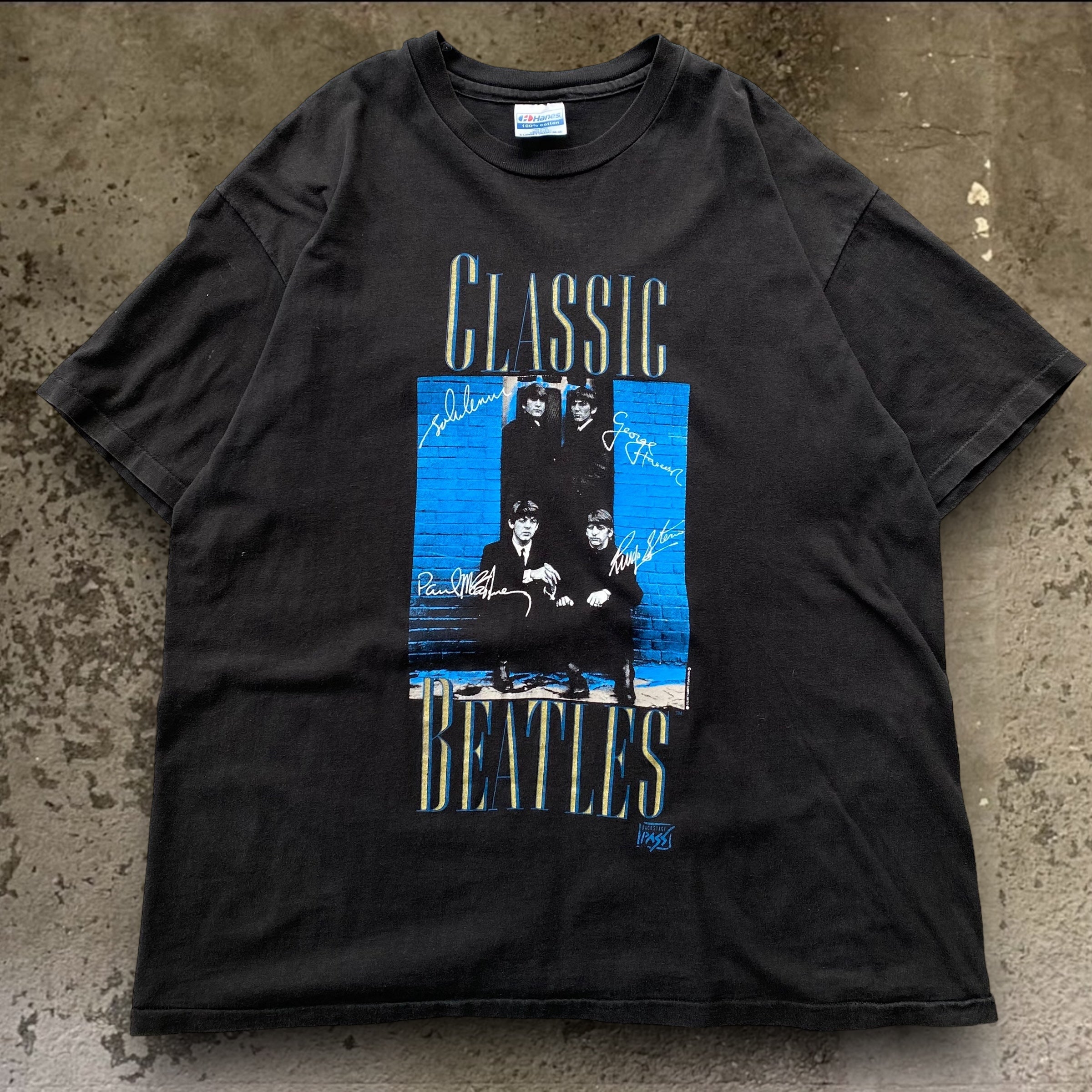 90s The Beatles tシャツ backstage pass BED5F5D5-8978-4F51-8819-