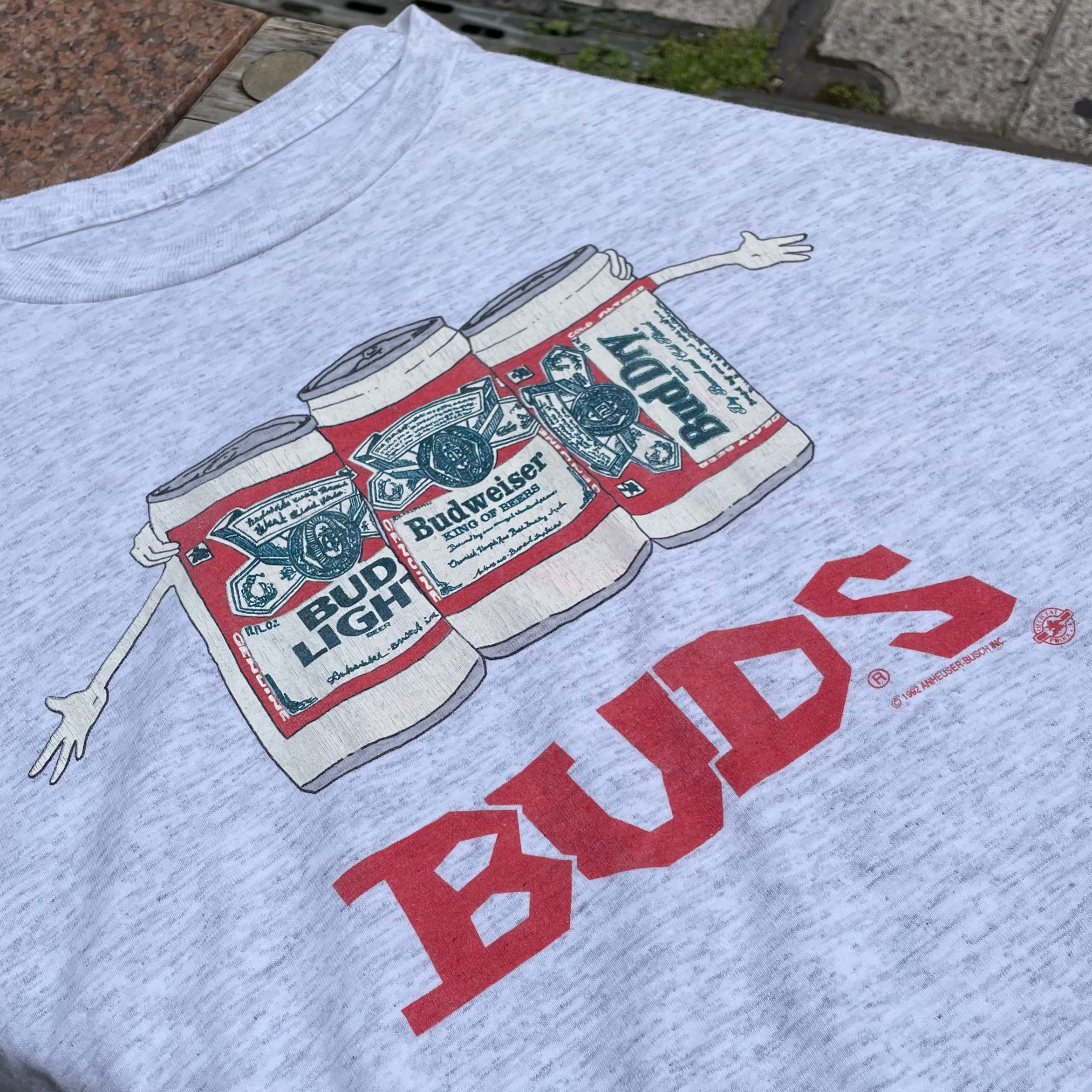 90's Budweiser ロンT 1992 ビール企業ヴィンテージ