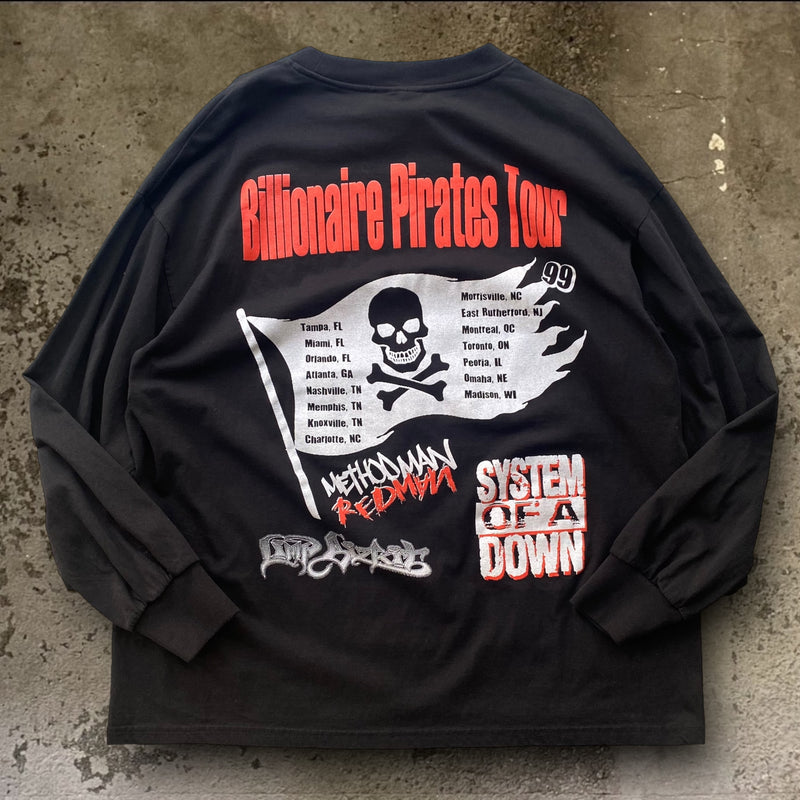 【古着Tシャツ】音楽Limp Bizkit "BILLIONAIRE PIRATES TOUR 1999"