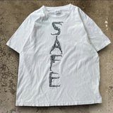 【古着Tシャツ】アート 90's SAFE SEX Design