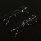 【新品】Rimless Sunglasses