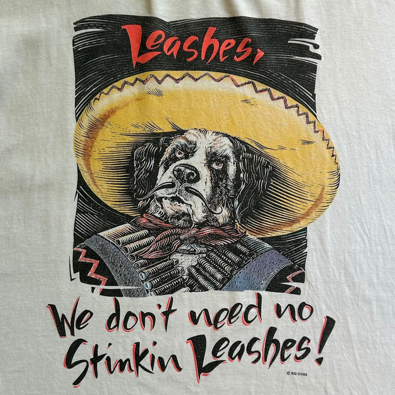 【古着Tシャツ】企業 90's BIG DOGS ムービーパロディTシャツ