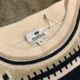 古着【kingfield】デザインセーター