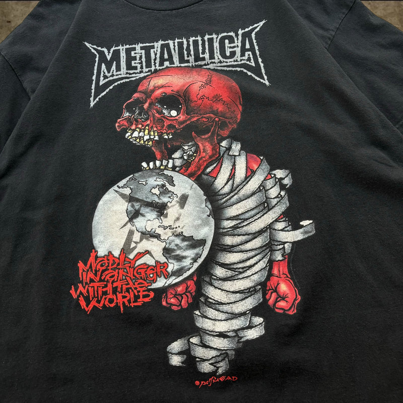 【古着Tシャツ】音楽 Metallica "The Madly in Anger with the World Tour 2004"