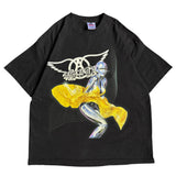 【古着Tシャツ】音楽 AEROSMITH "JUST PUSH PLAY TOUR" SORAYAMA