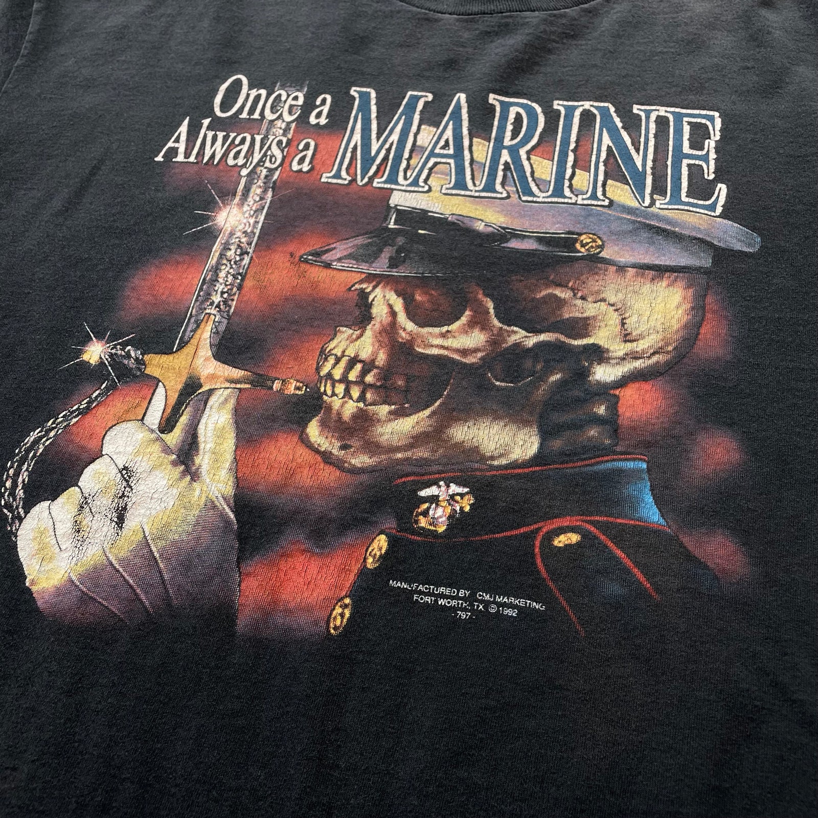 古着Tシャツ】企業 3D EMBLEM 