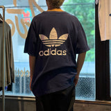 【古着Tシャツ】企業 adidas トレフォイルデザイン