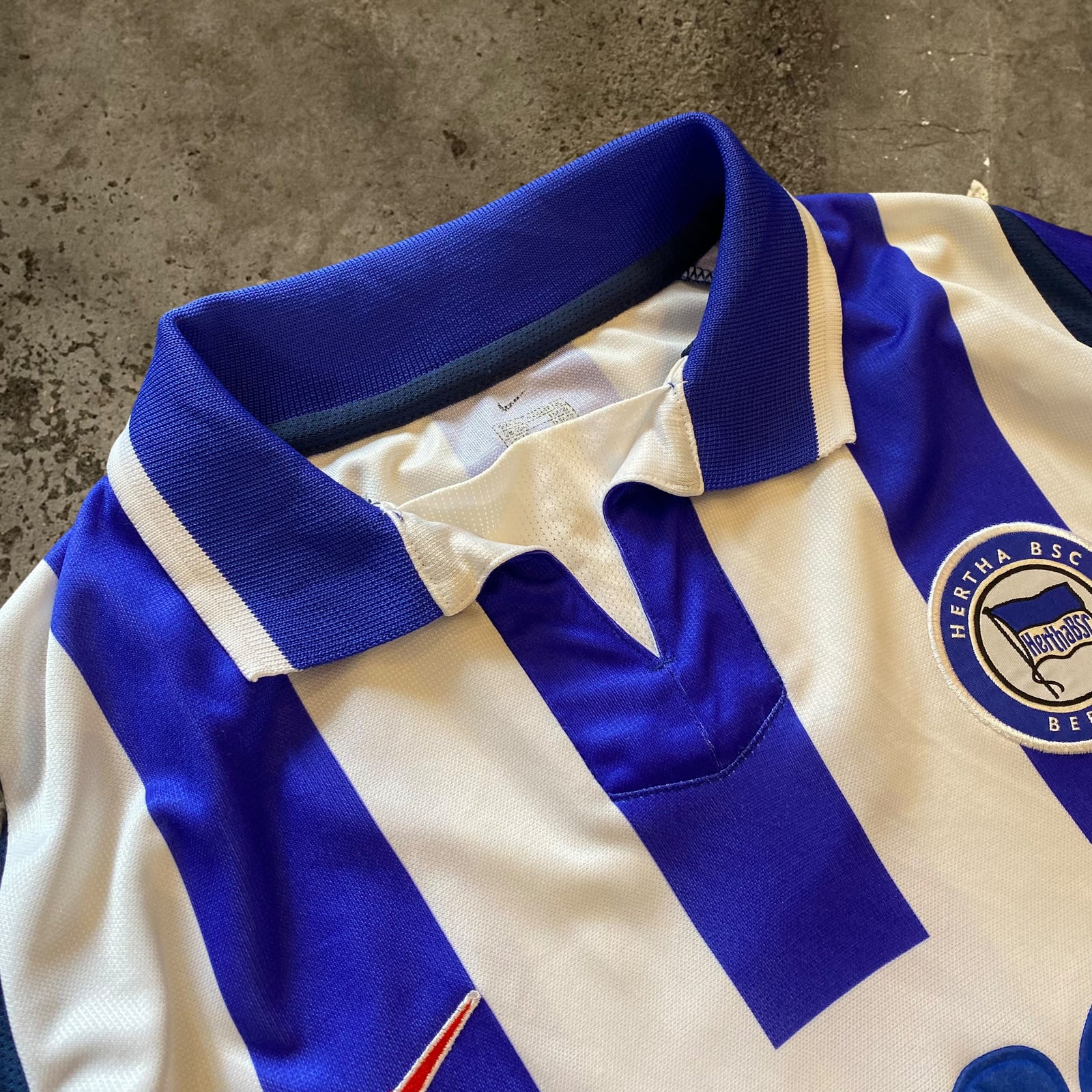 古着Tシャツ】企業 02〜03s NIKE HERTHA BERLIN BSC サッカーシャツ