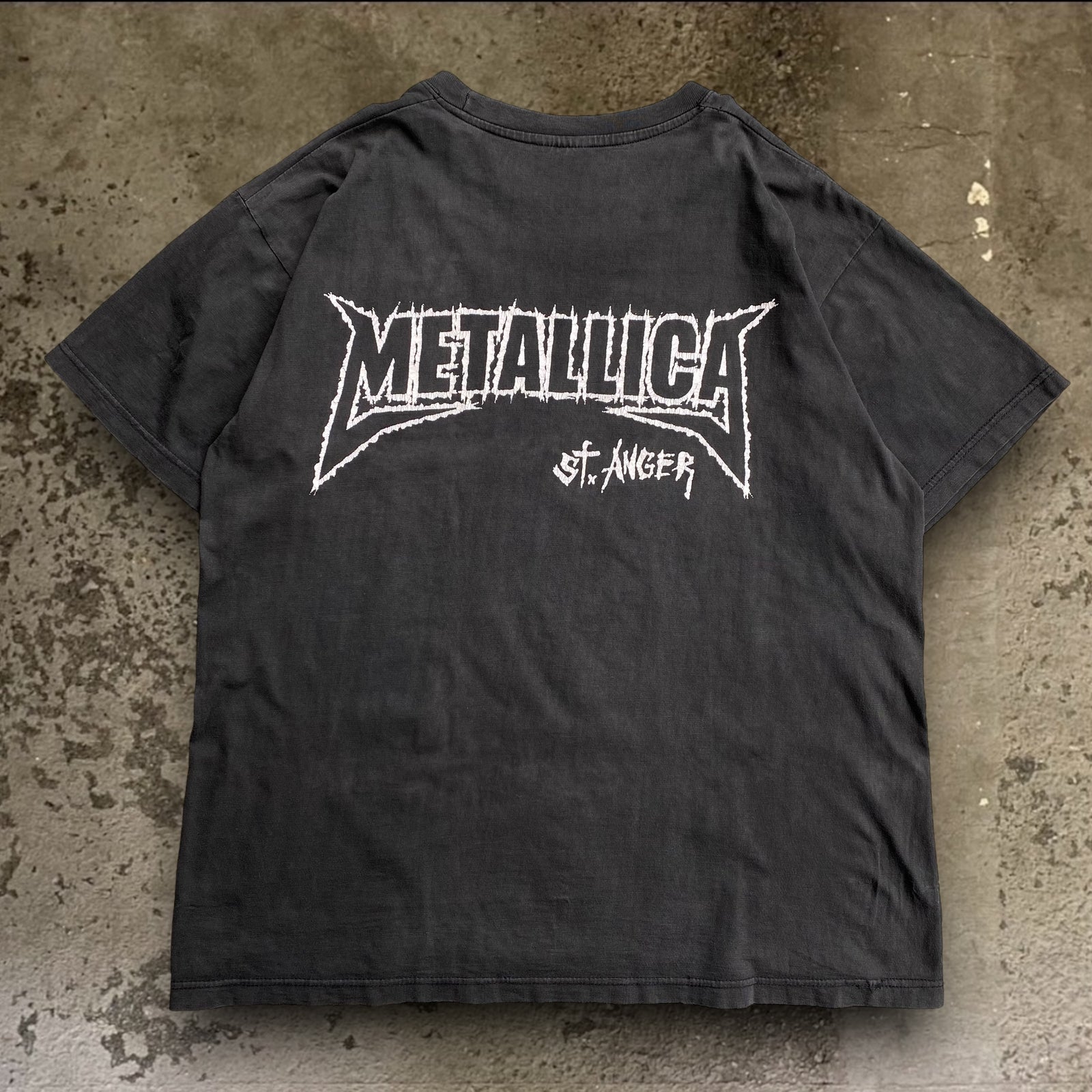 古着Tシャツ】音楽 METALLICA ST×ANGER Euro bootleg