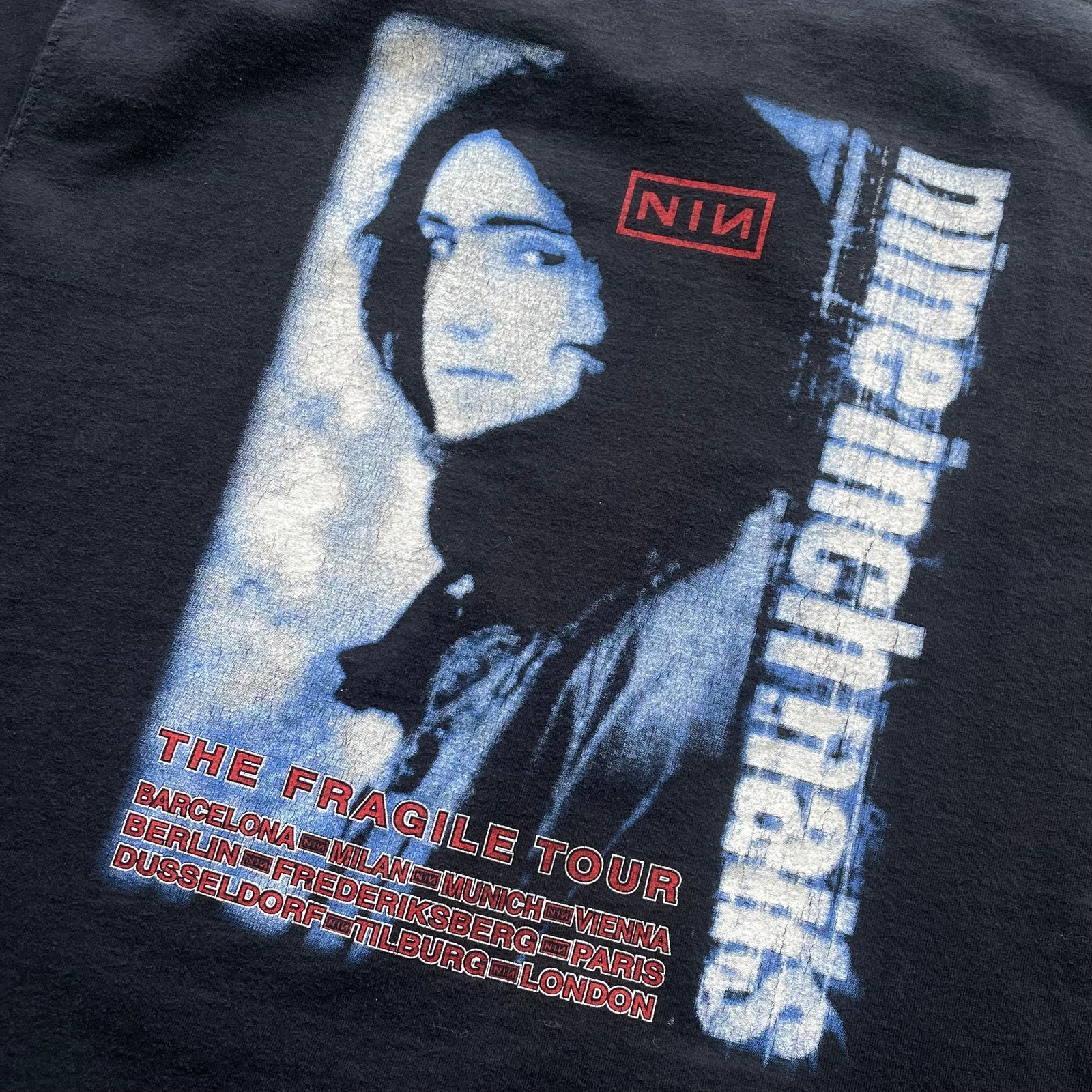 古着Tシャツ】 音楽 Nine Inch Nails THE FRAGILE TOUR 