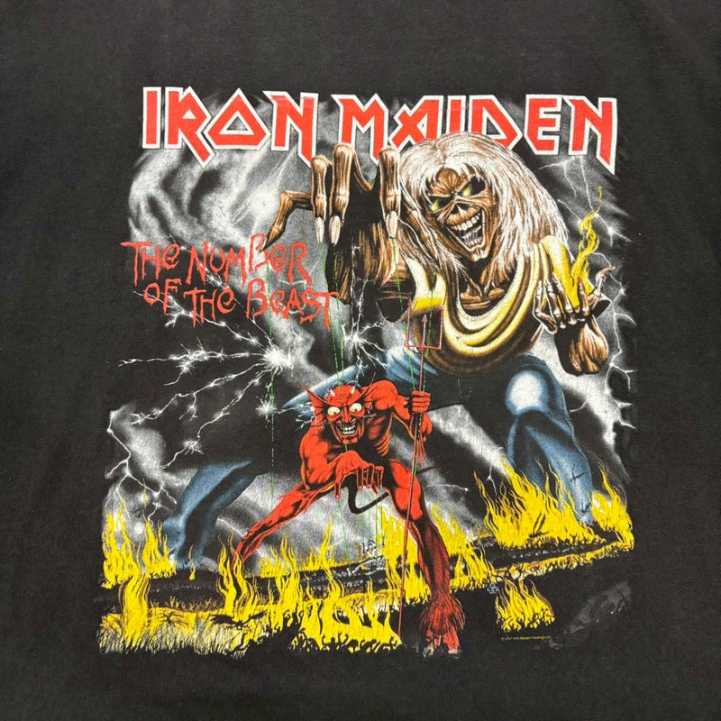 【古着Tシャツ】 IRON MEIDEN "THe NUMBeR OF THe BeAST"