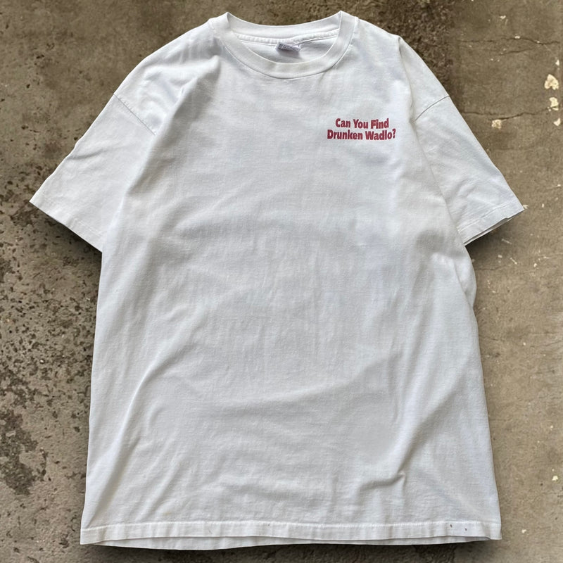 【古着Tシャツ】グッドレギュラー 90's "Can You Find Drunken Wadlo?"