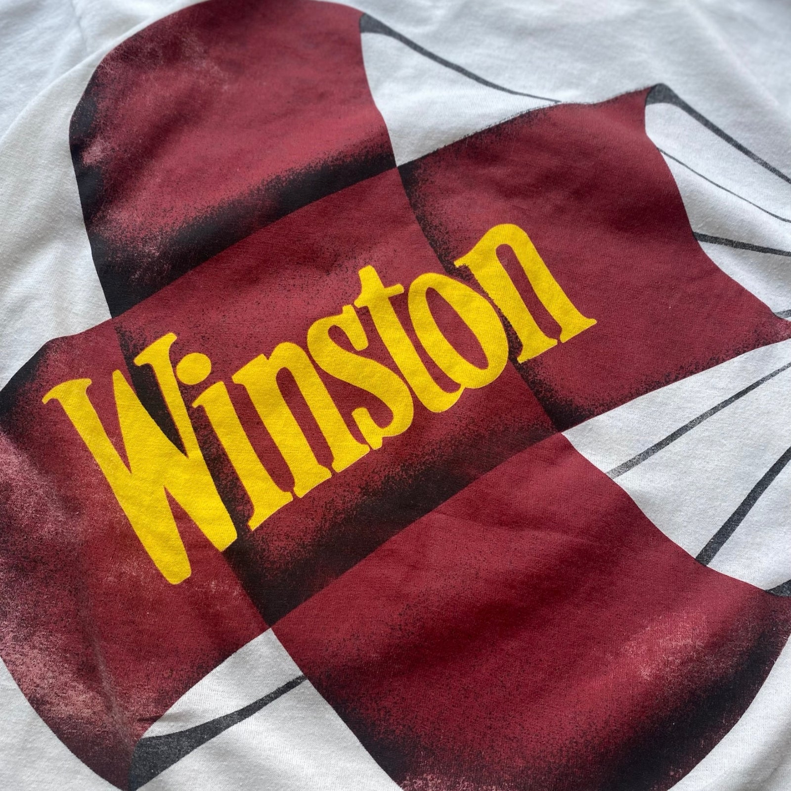 Winston 1992年製　ヴィンテージ 古着Tシャツ】企業 90'S Winston 