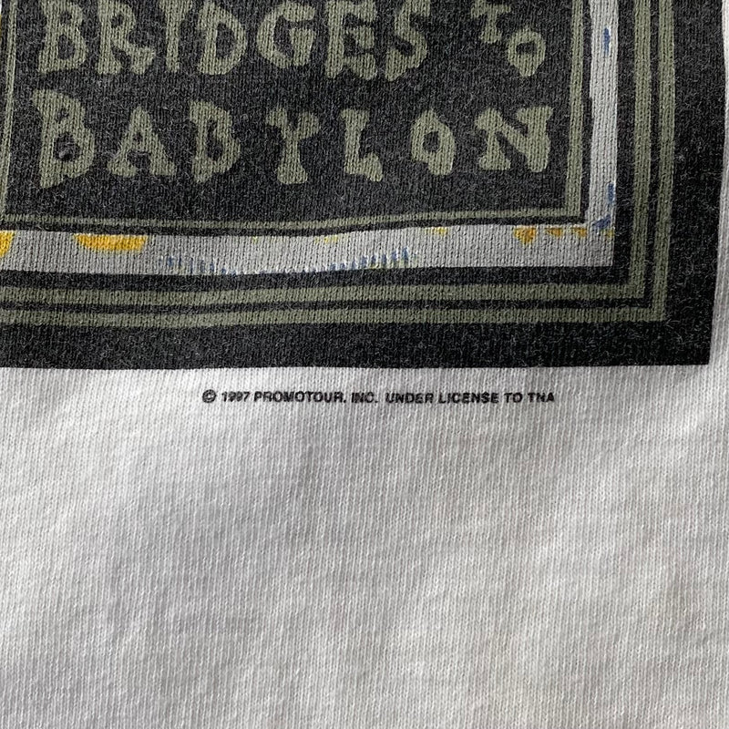 【古着Tシャツ】音楽 90s The Rolling Stones "Bridges to Babylon"