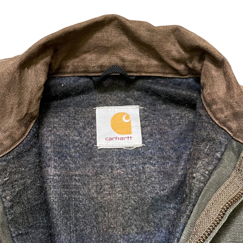 【古着】Carhartt Detroit Jacket "カーキ"