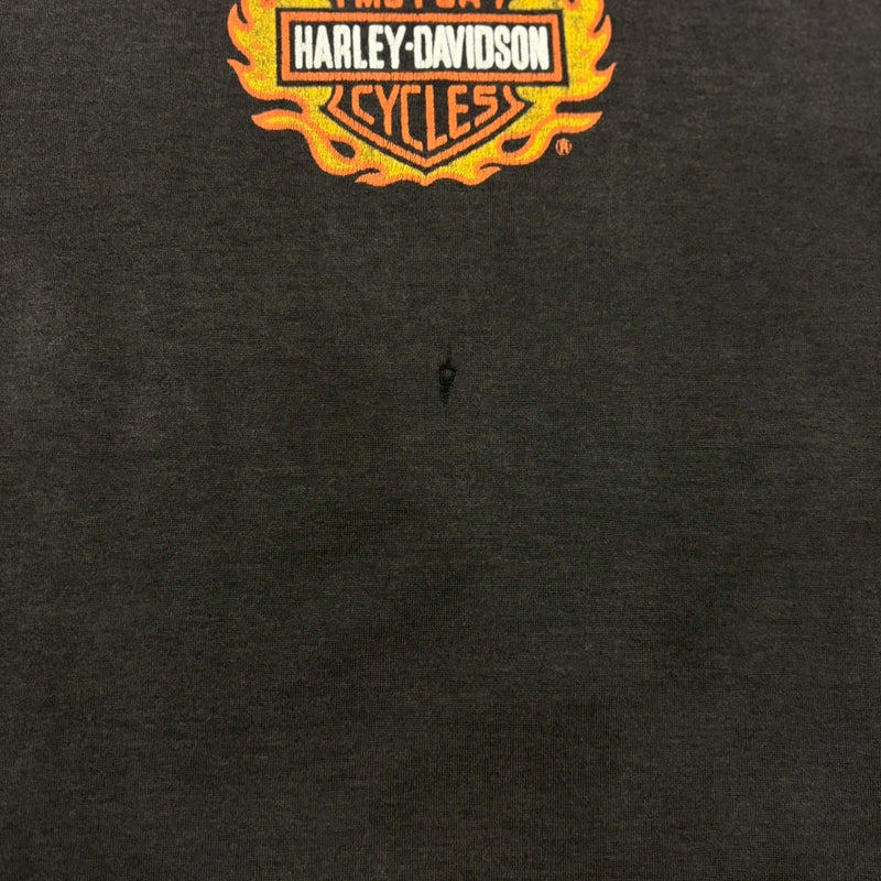 【古着Tシャツ】 Harley-Davidson "Emblem Fire logo"