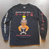 【古着Tシャツ】アニメ 00s NARUTO SHIPPUDEN ラーメン一楽 L/S TEE