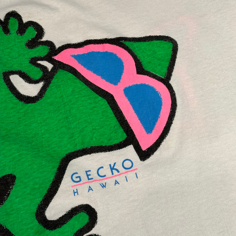 【古着Tシャツ】グッドレギュラー 80s GECKO HAWAII