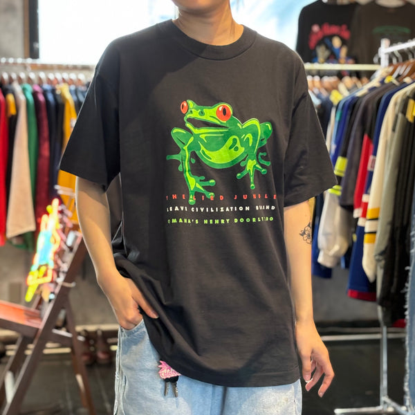 古着 90s【SCREEN STARS】アニマルデザインTシャツ