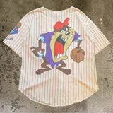 【古着Tシャツ】アニメ 1992 NOVE TAZ baseball shirt