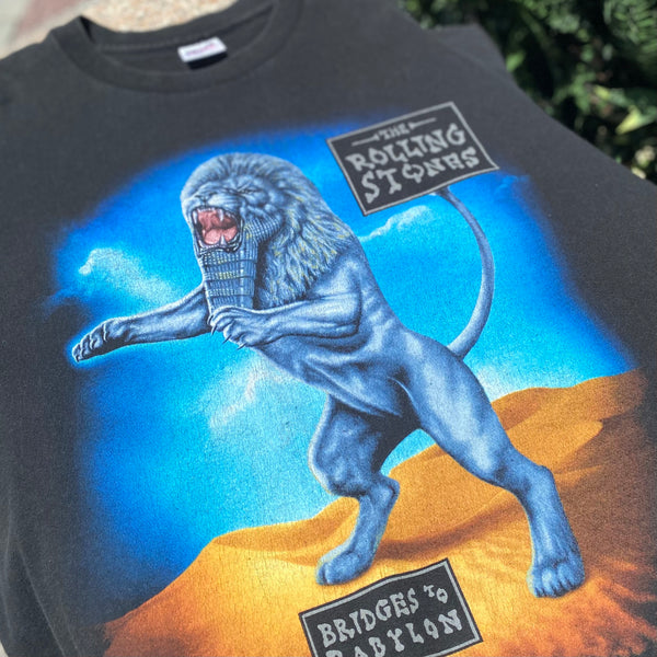 【古着Tシャツ】音楽 90s anvil  THE ROLLING STONES "BRIDGES TO BABYLON"