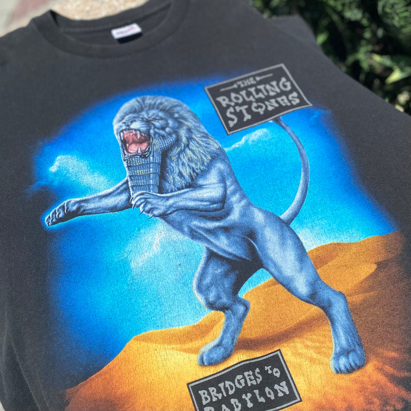 【古着Tシャツ】音楽 90s anvil  THE ROLLING STONES "BRIDGES TO BABYLON"