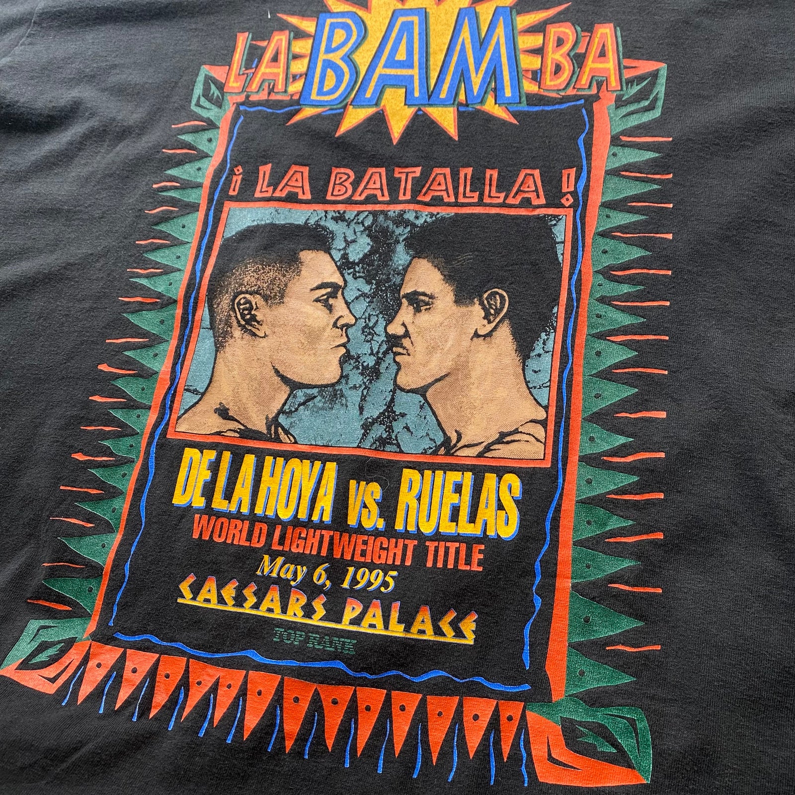 古着Tシャツ】スポーツ 90's LA BAMBA Oscar De La Hoya vs 古着Tシャツ】スポーツ 90's LA BAMBA Oscar De La Hoya vs