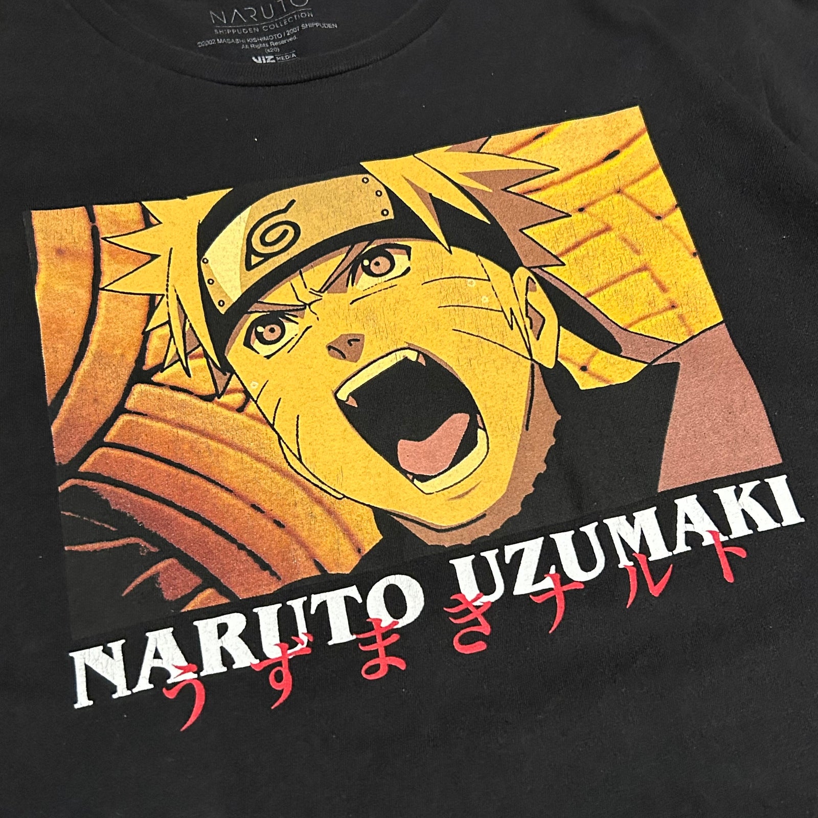 古着Tシャツ】アニメ 00s NARUTO 疾風伝うずまきナルト
