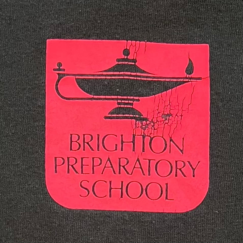 【古着Tシャツ】グッドレギュラー 90s　anvil BRIGHTON PREPARATORY SCHOOL