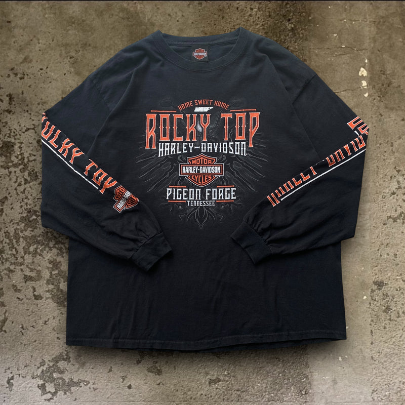 【古着Tシャツ】企業　Harley-Davidson "ROCKY TOP"