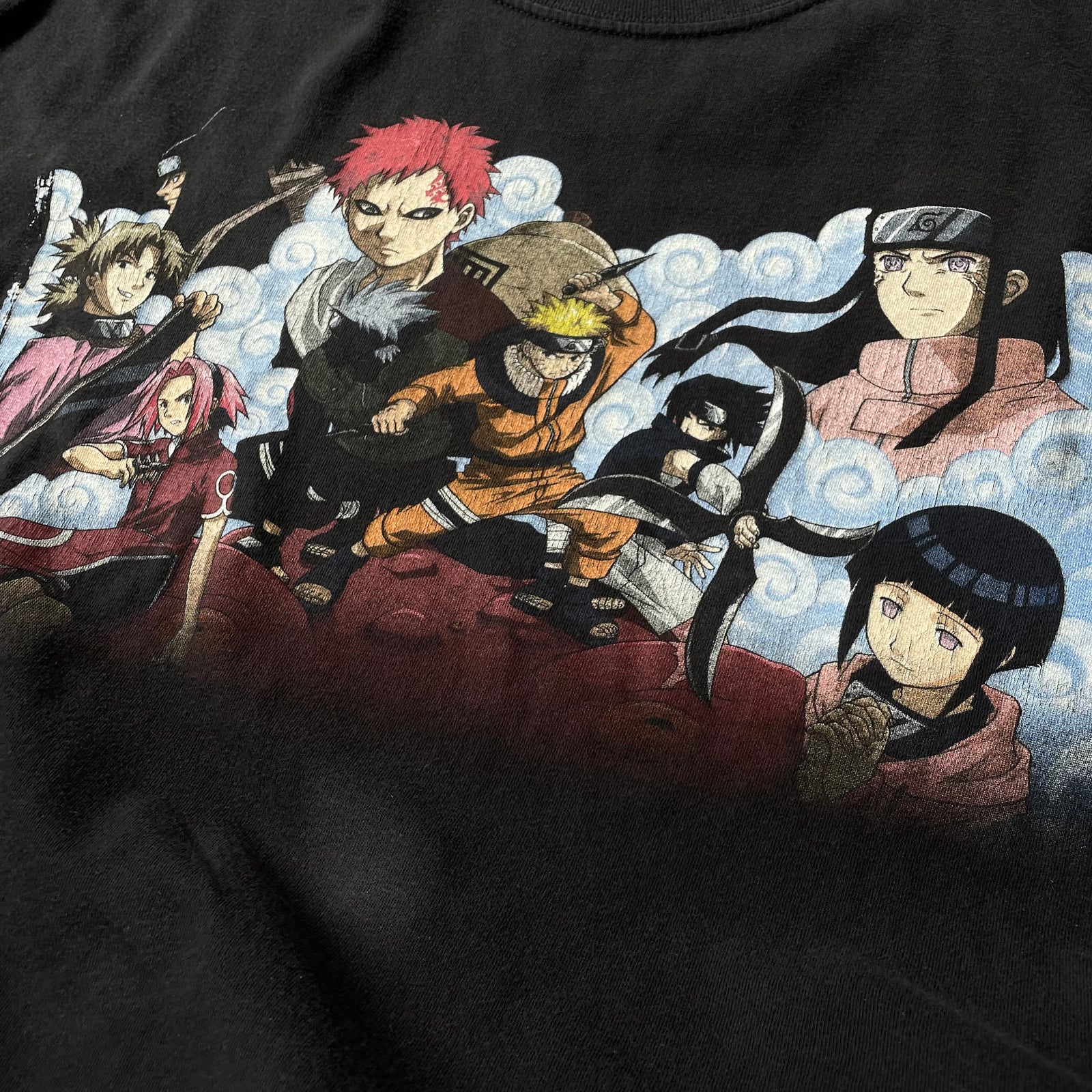 NARUTO Tシャツ 少年編　中忍試験 00's 古着Tシャツ】アニメ NARUTO 
