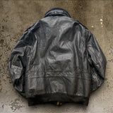 【古着】unbranded 2way Leather Jacket "G-1" "A-2"
