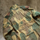 古着 50s【ミリタリー】ベルギー軍 カモフラージュジャケット