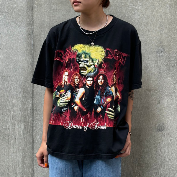 【古着Tシャツ】音楽 00s IRON MAIDEN "Dance of Death"