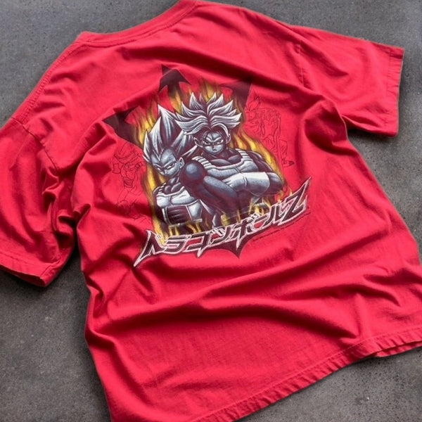 【古着Tシャツ】アニメ　"DRAGON BALL  Z" ベジータ&トランクス"