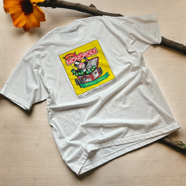 【古着Tシャツ】グッドレギュラー  90s 1992 INSTANT MONOPOLY