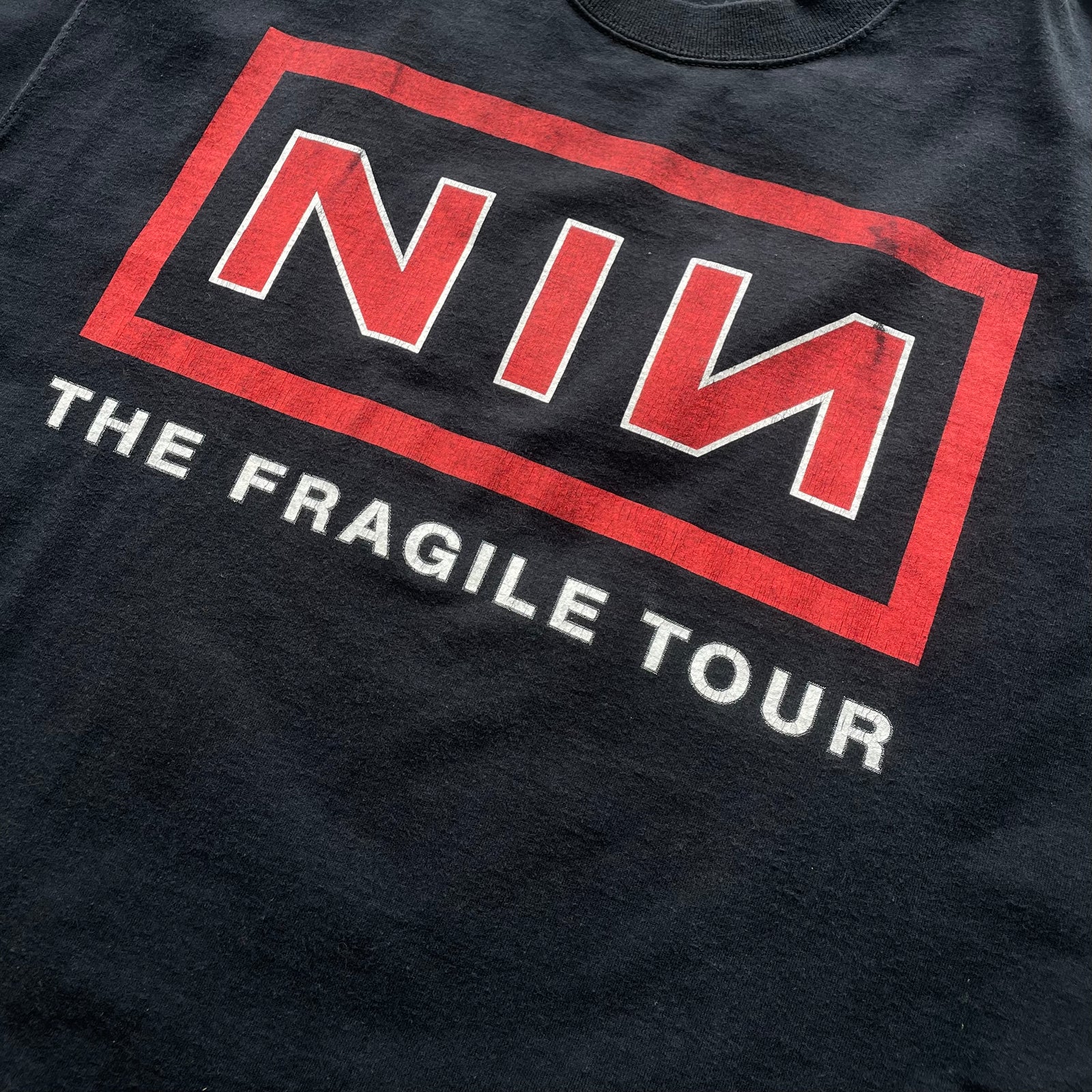 古着Tシャツ】 音楽 Nine Inch Nails THE FRAGILE TOUR 