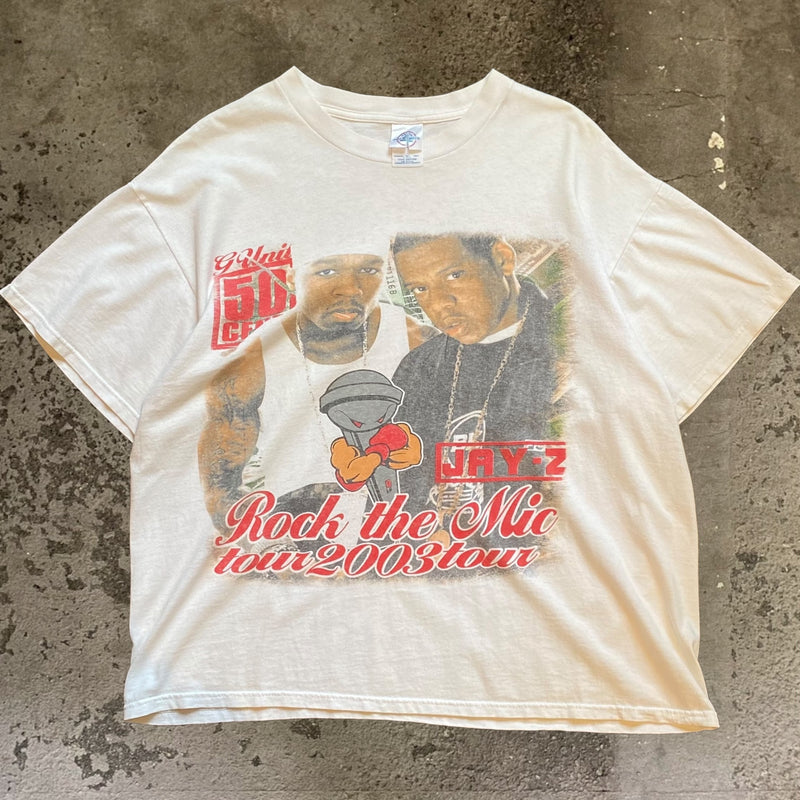 【古着Tシャツ】音楽 00s DELTA 2003 ROCK THE MIC tour