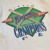 【古着Tシャツ】グッドレギュラー 1991 ONEITA "Atlanta Braves"