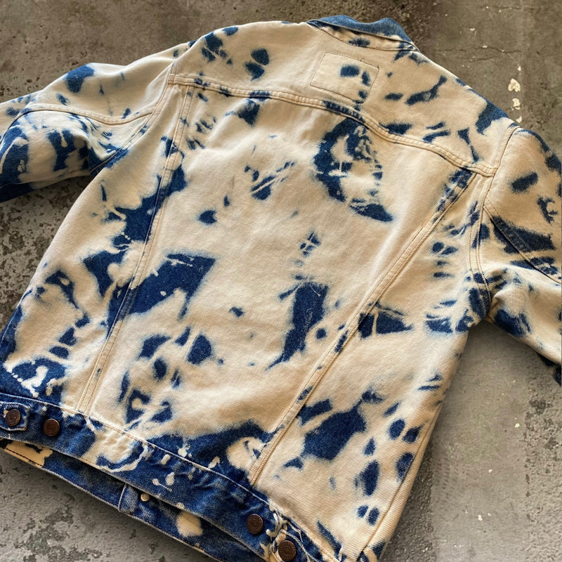 【古着】00's LEVI'S  Denim  Jacket "bleach" made in AUSTRALIA