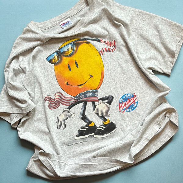 【古着Tシャツ】グッドレギュラー 90s WAL MART ALYAYS スマイル