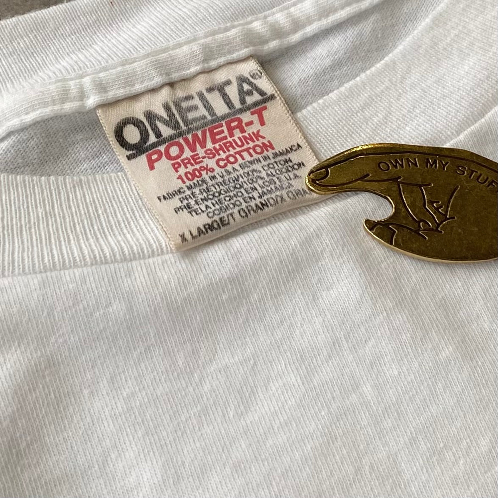 90s oneita mackie Tシャツ　グッドレギュラー　企業 90s oneita mackie Tシャツ グッドレギュラー 企業