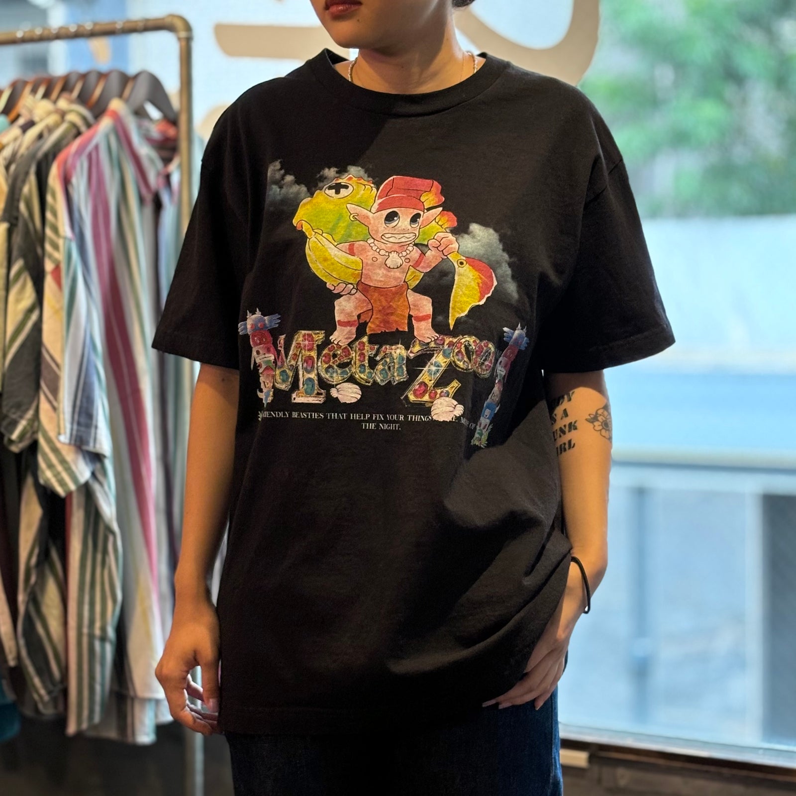 ART SAVES ME Tシャツ BUMBERSHOOT 2001 古着レアT ART SAVES ME Tシャツ BUMBERSHOOT 2001 古着レアT