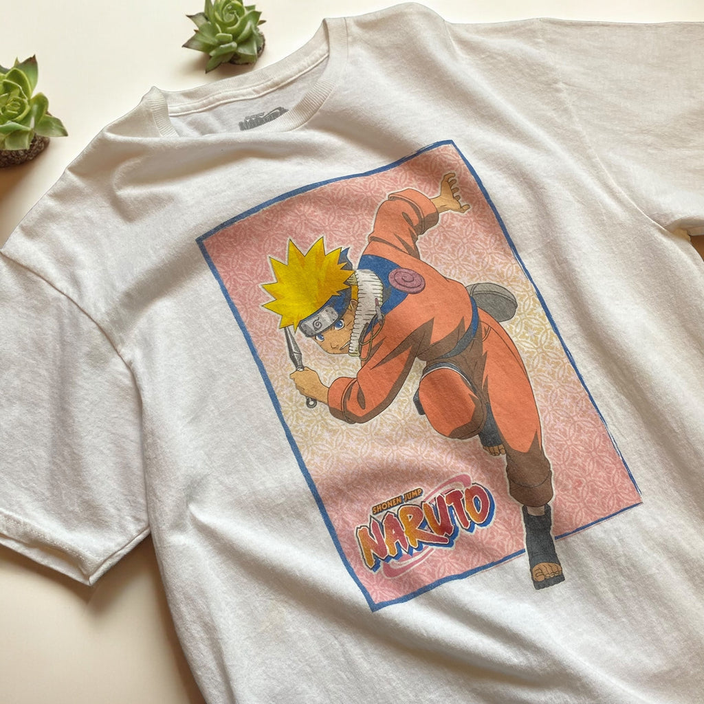古着Tシャツ】アニメ 00s NARUTO 少年期うずまきナルト｜ヴィンテージ