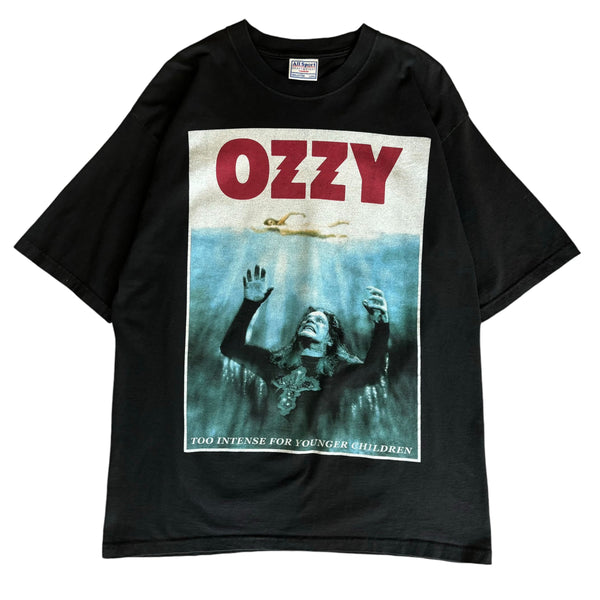 【古着Tシャツ】音楽 00's Ozzy Osbourne "2002 OZZFEST JAWS PARODY"