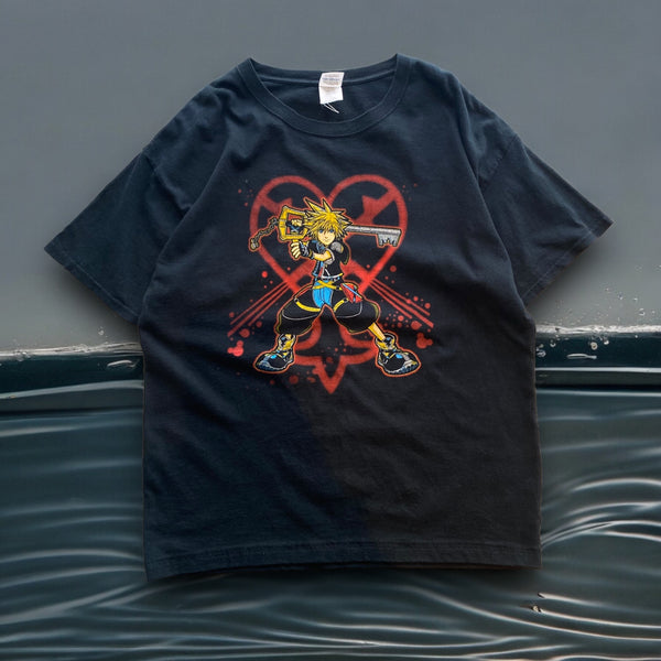 【古着Tシャツ】ゲーム 00's KINGDOM HEARTS "ソラ"